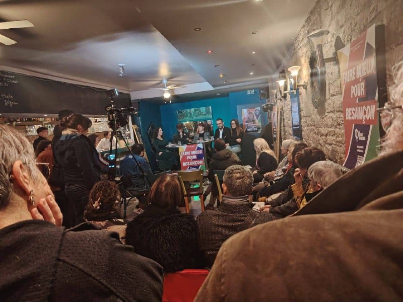 Lancement de la campagne : L’Union Populaire et Écologique s’engage pour la rupture à Besançon
