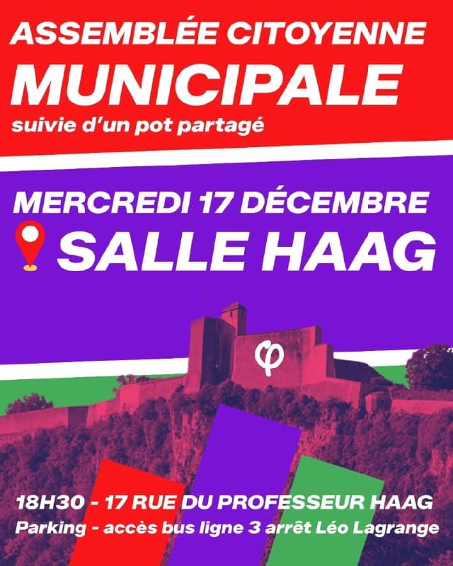 Besançon : L&rsquo;Union populaire et écologique construit l&rsquo;alternative, brique par brique