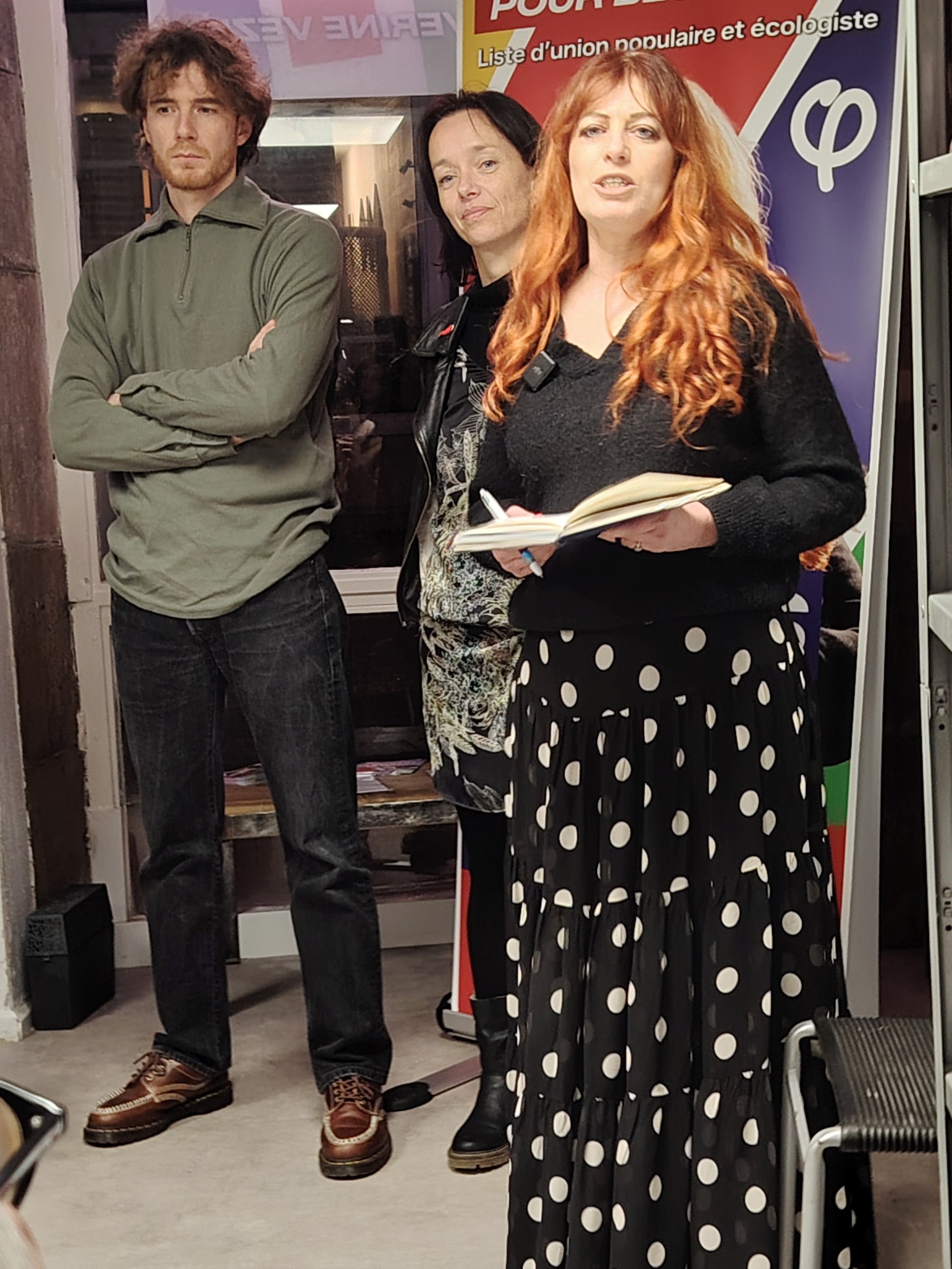 Inauguration de notre local de campagne !