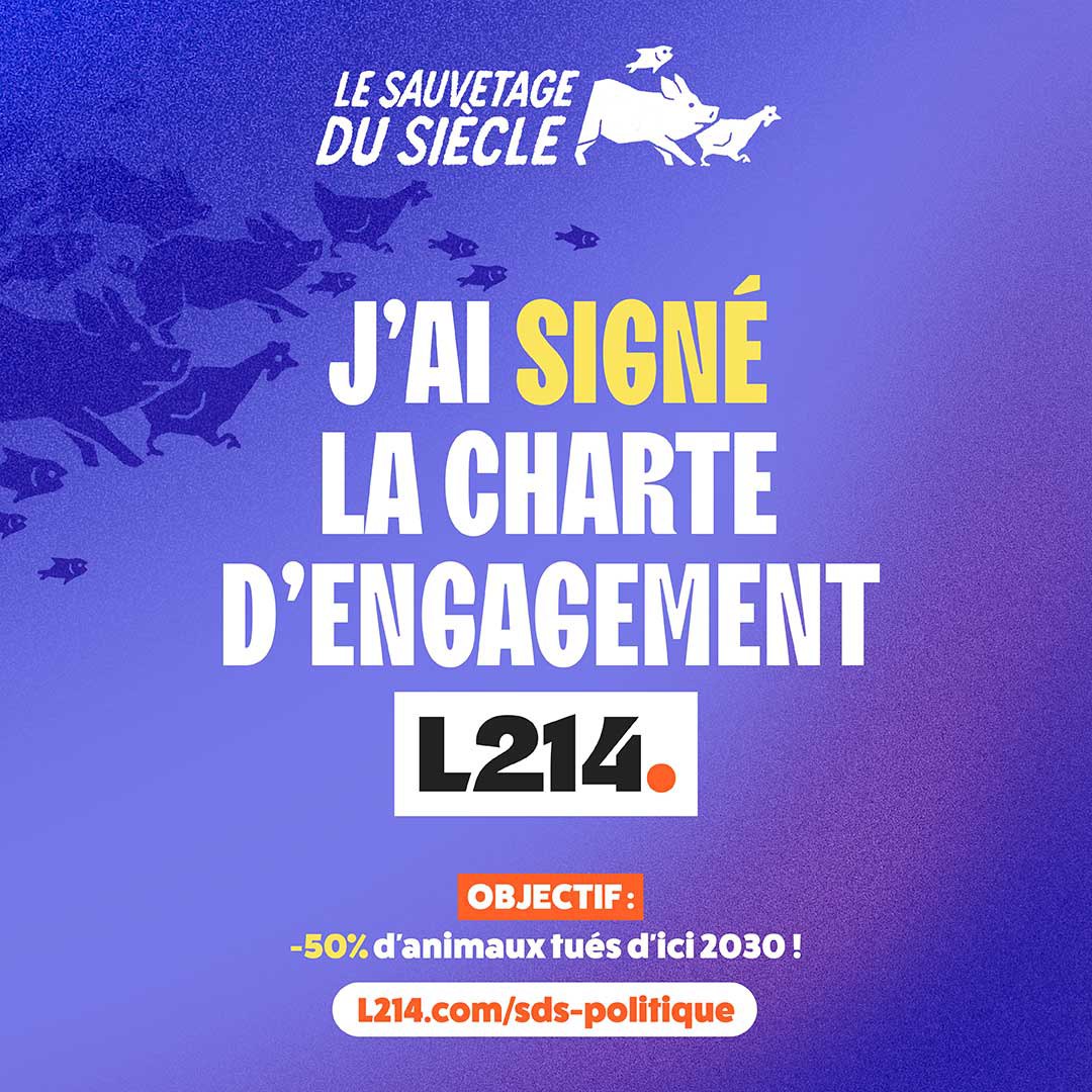 Une ville qui respecte le vivant : nous signons la charte L214