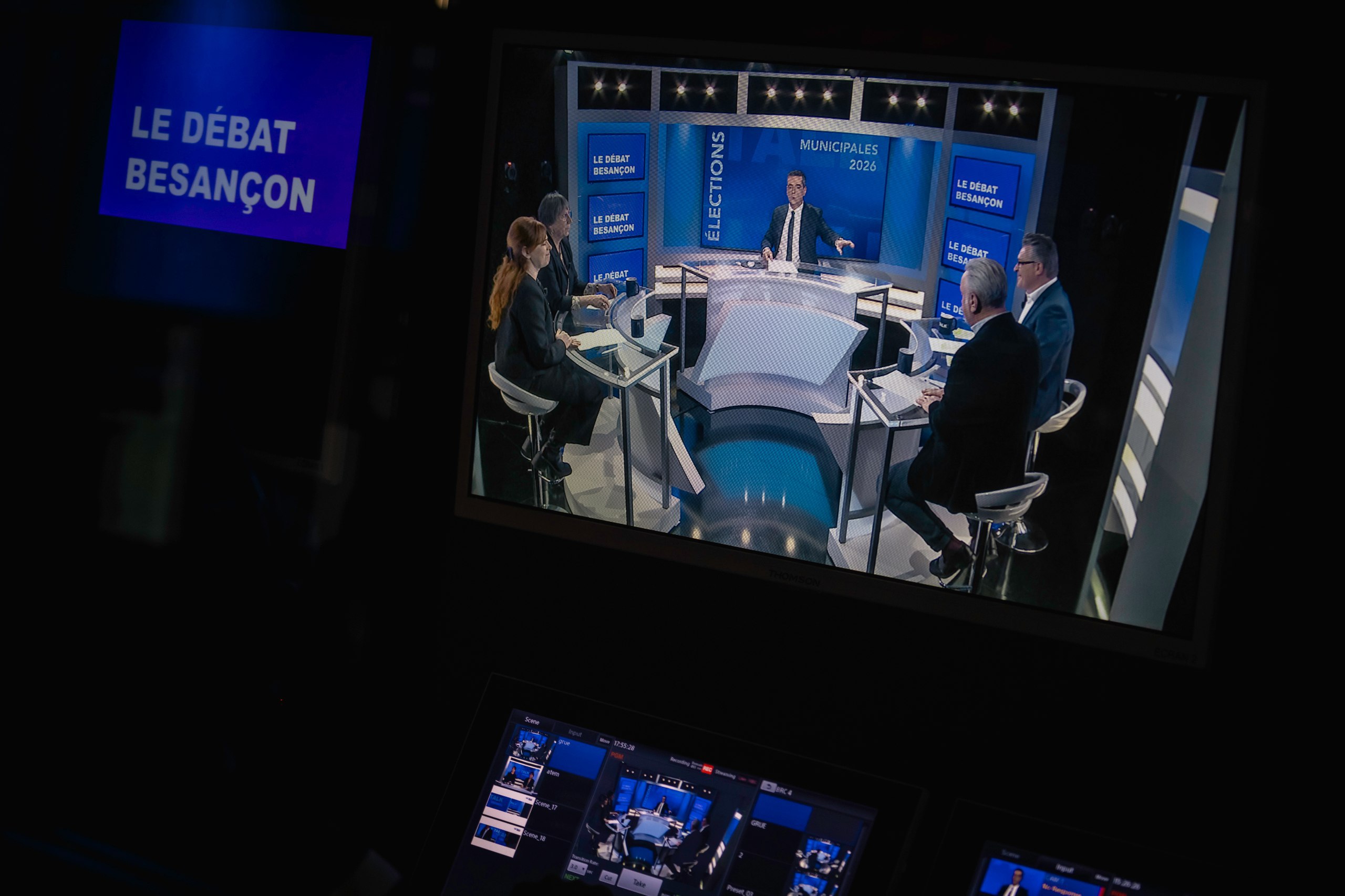 Premier débat des municipales à Besançon, le replay !